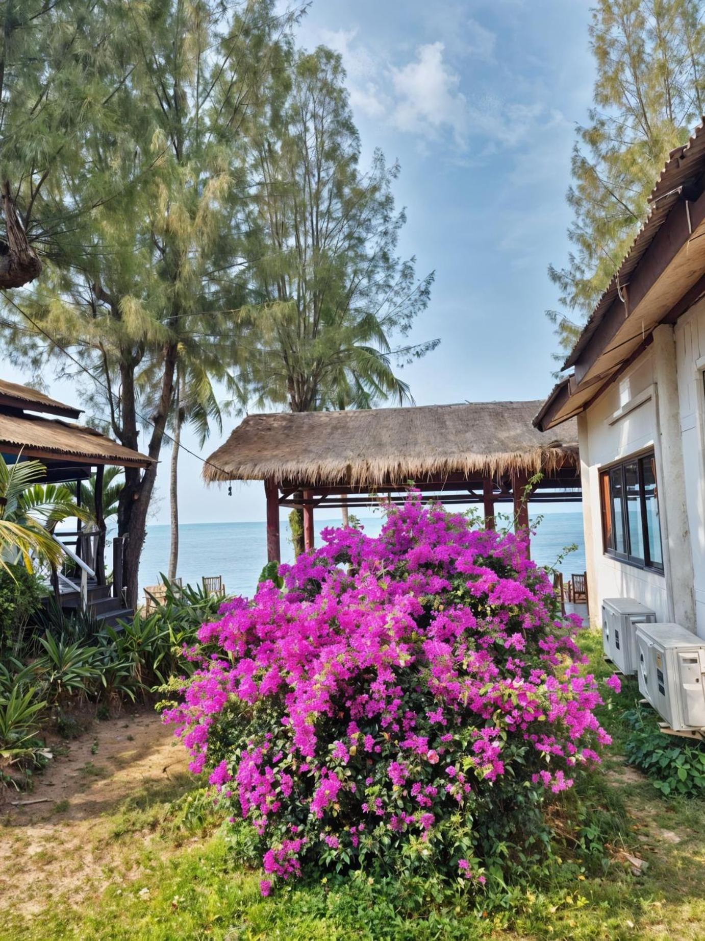 A Little Bungalows By Beach Amphoe Koksamui Exterior foto